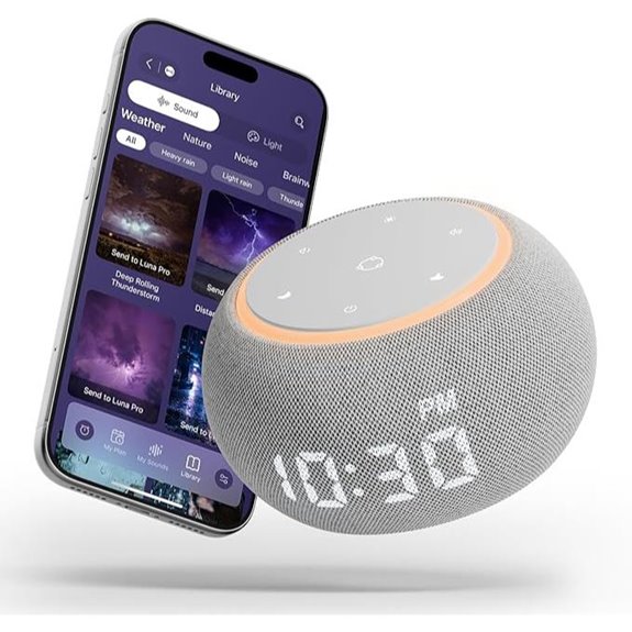 White Noise Sound Machine with App & Sleep Features