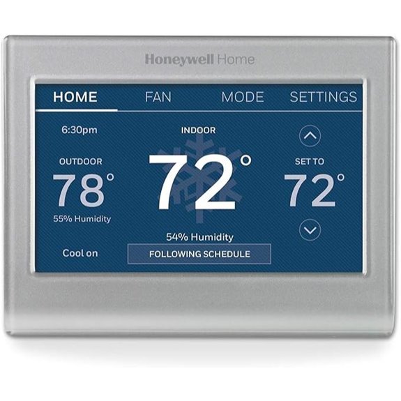 Honeywell Wi-Fi Smart Color Thermostat 7-Day Programmable