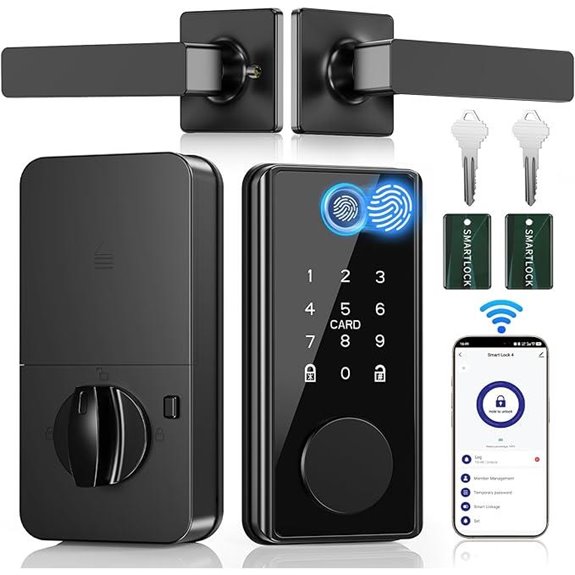 WiFi Fingerprint Smart Lock with Keyless Entry