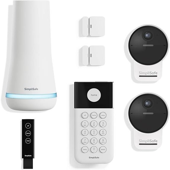 SimpliSafe 7-Piece Wireless Outdoor Security System