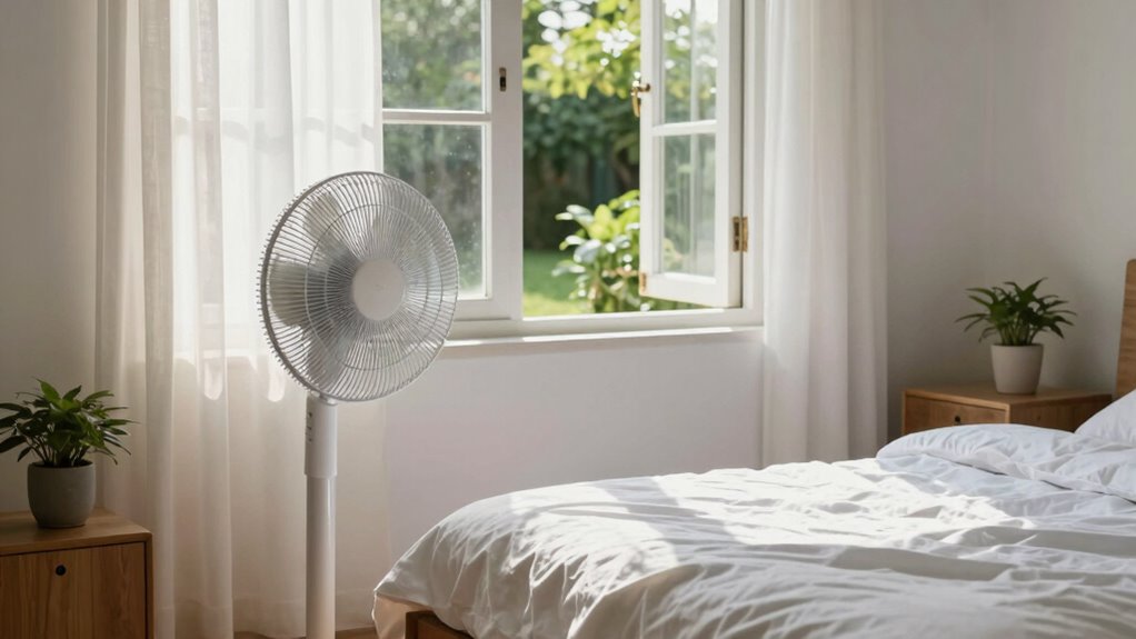 boost bedroom airflow naturally