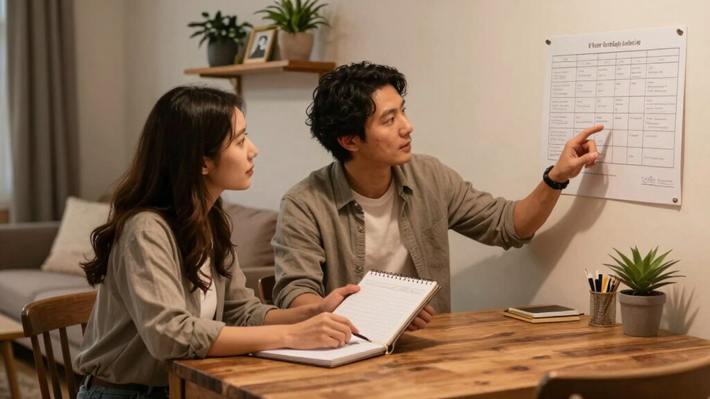 building trust through routines