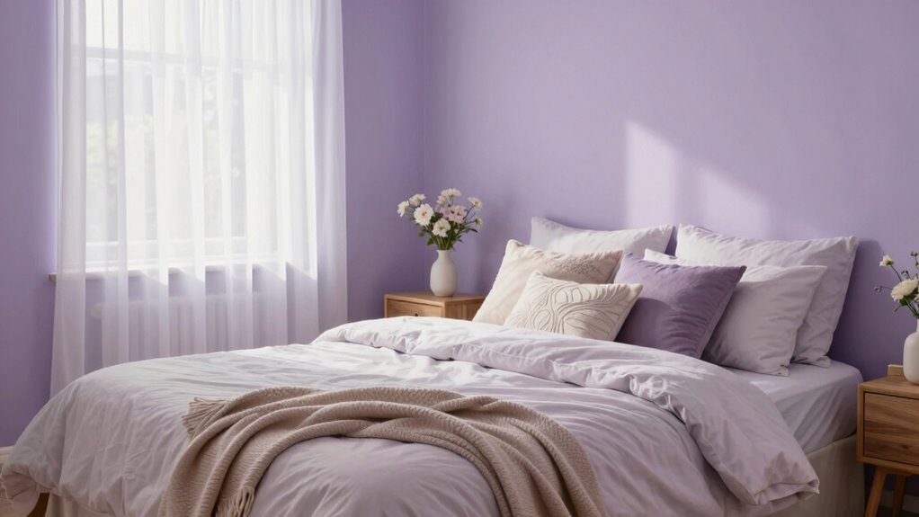 calm clutter free sleep environment