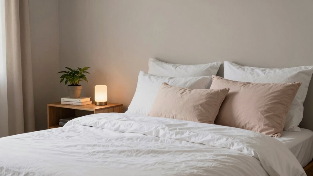 calm comfortable sleep environment