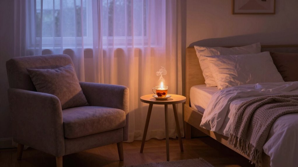 calm evening clear mind