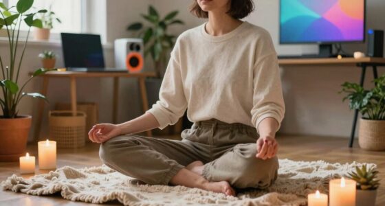 calm routine mindful self care