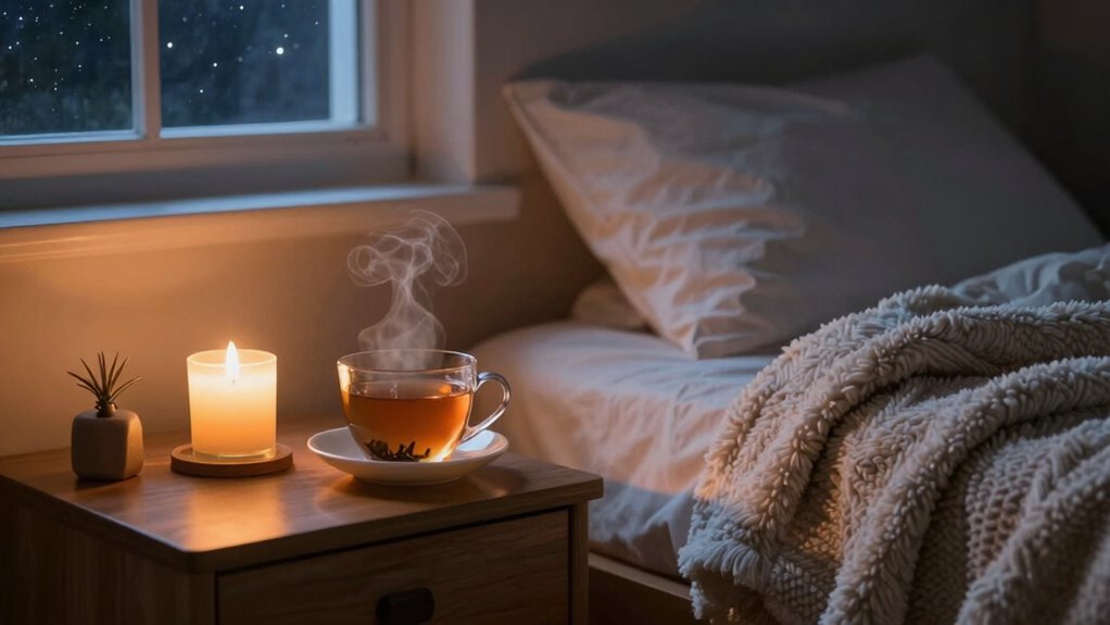 calm transition to sleep