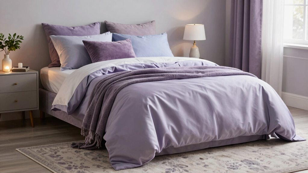 calming colors and textures