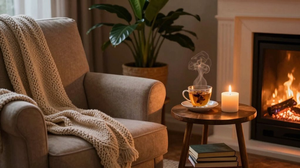 calming environment for healing