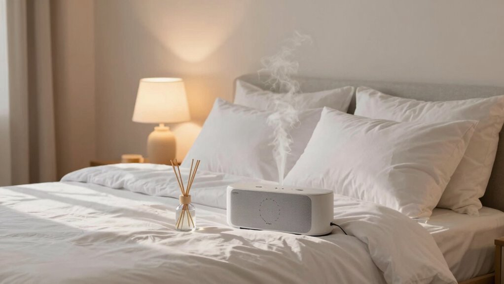 calming scents and sounds