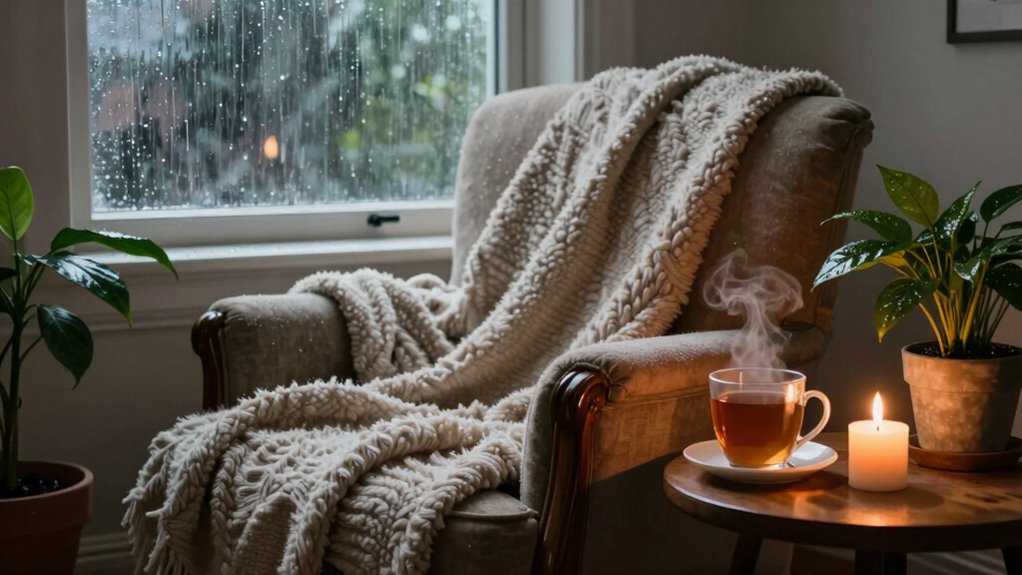 cozy calming personalized retreat