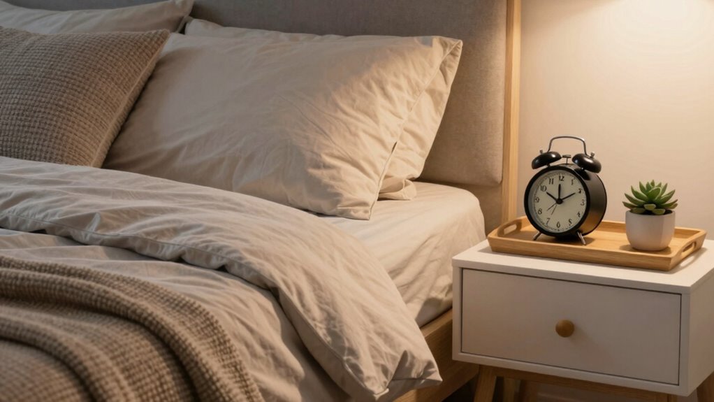 create a distraction free bedroom