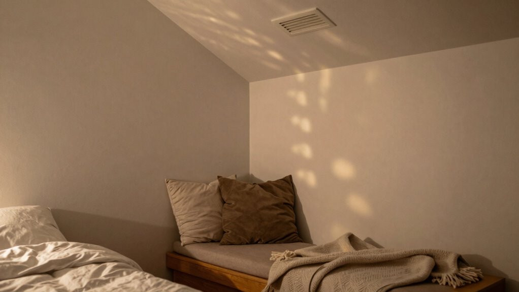 create calm cozy space