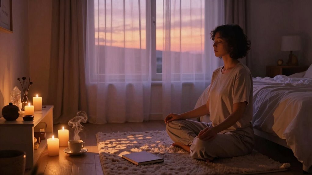 create calming evening ambiance