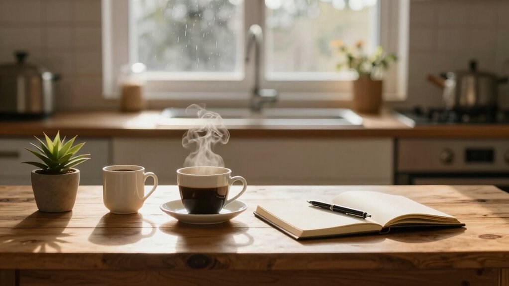 create consistent meaningful routines