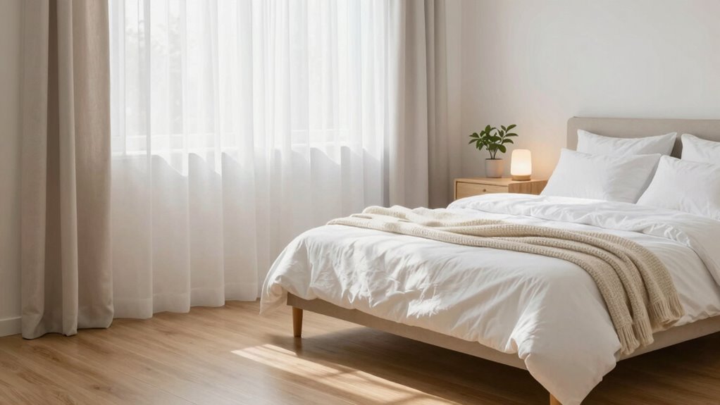 declutter regularly for serenity