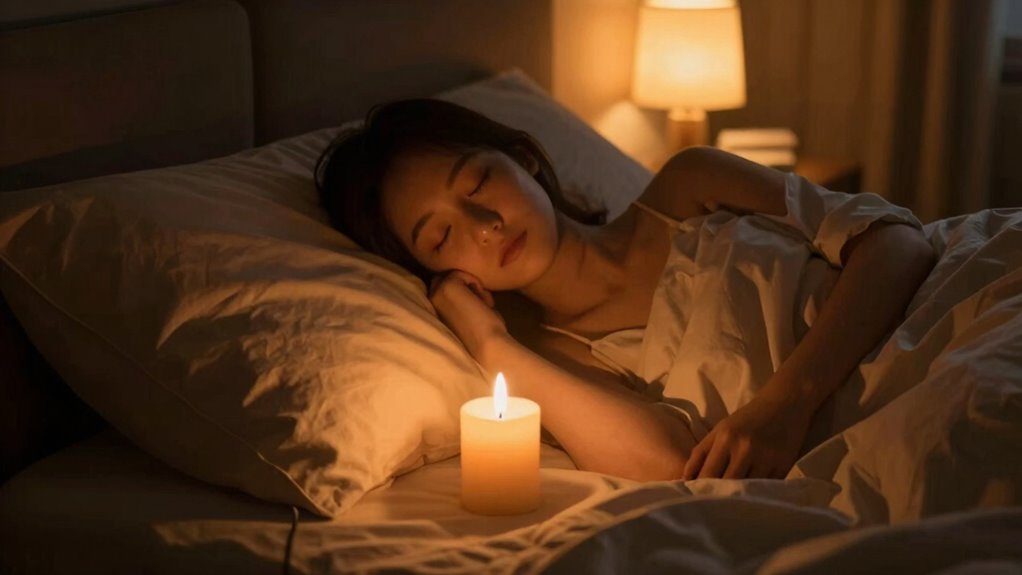 dim lights signal sleep