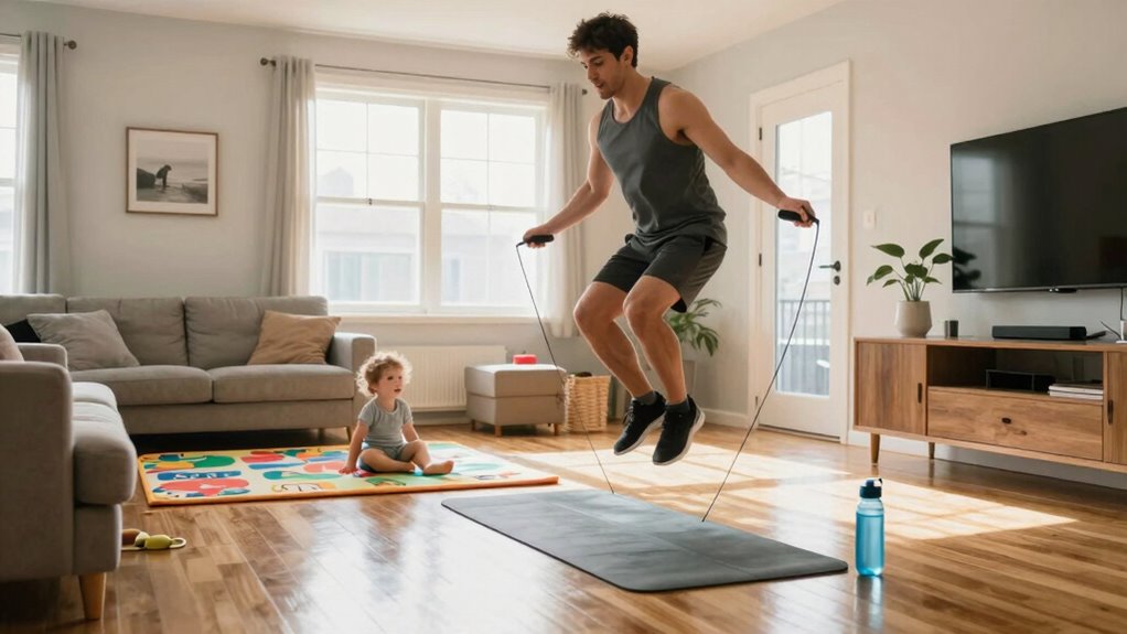 efficient fitness for busy parents
