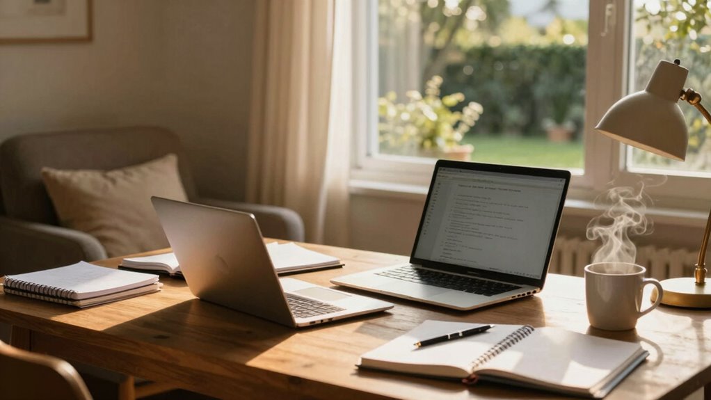 establish routines take breaks