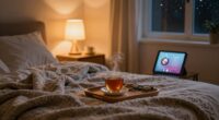 evening routine improves sleep