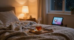 evening routine improves sleep