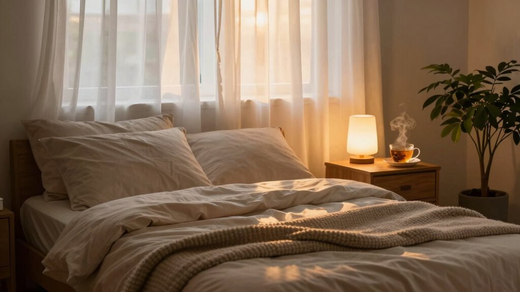 evening routines promote restful sleep