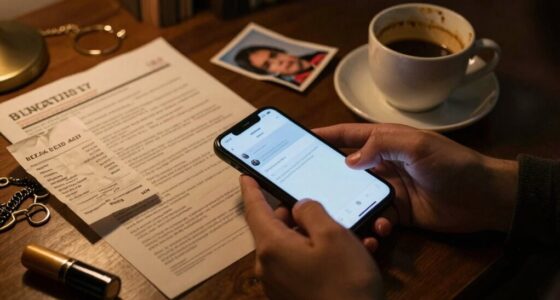 financial evidence of betrayal