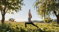 gentle calming exercise routine