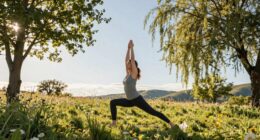 gentle calming exercise routine