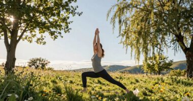 gentle calming exercise routine