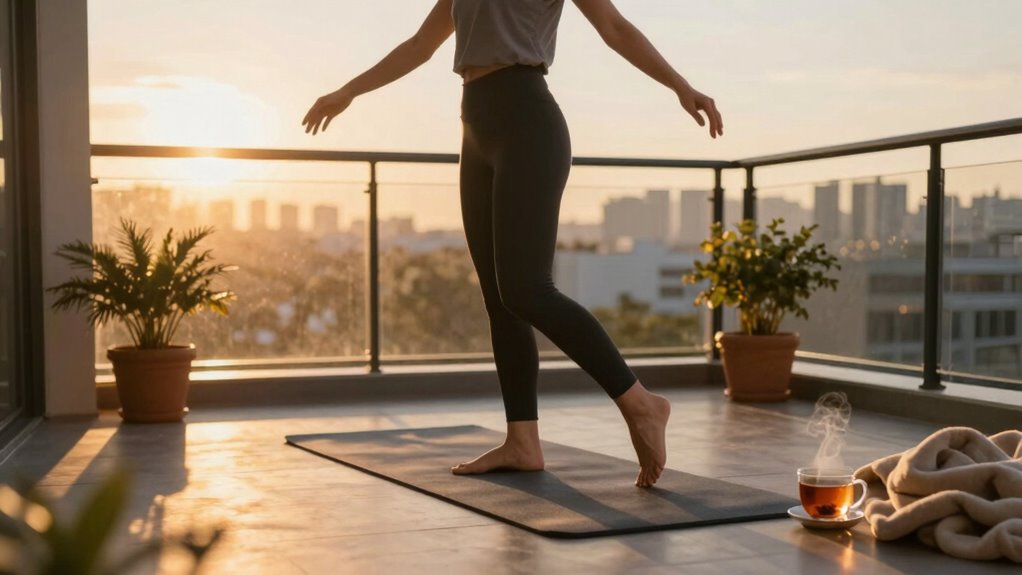 gentle evening mindful movements