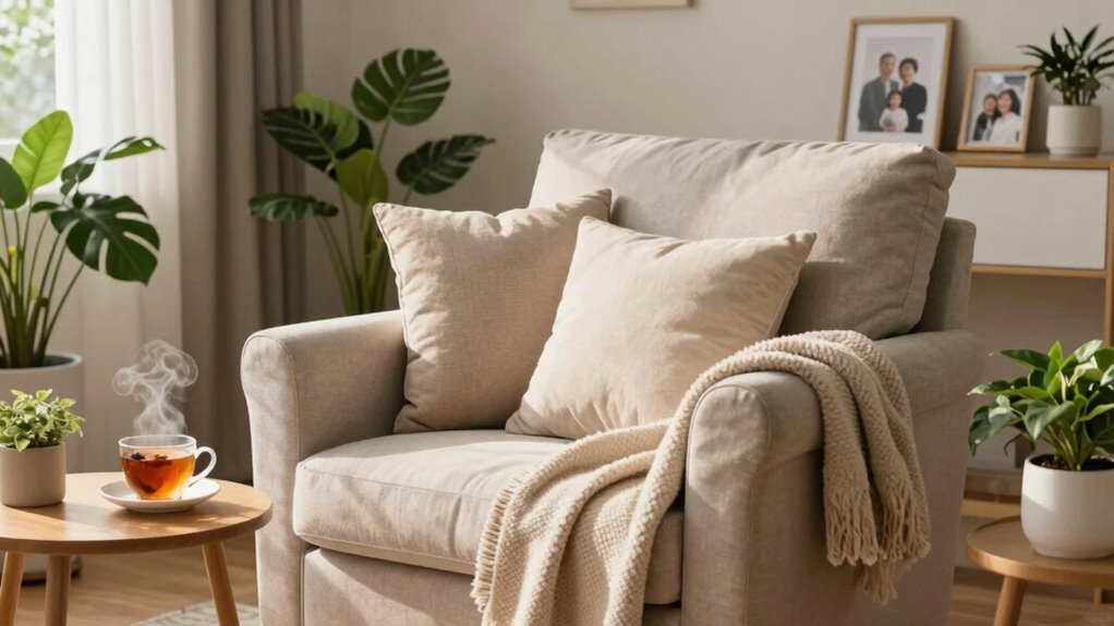 home environment supports healing