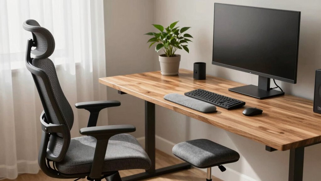 maintain ergonomic workspace habits