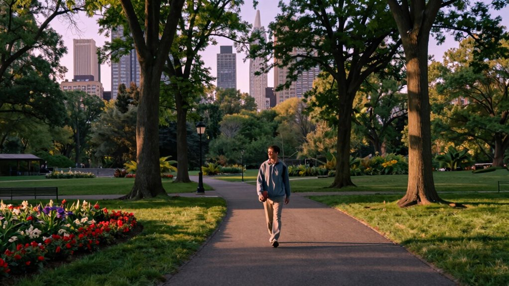 mindful scenic walking routines