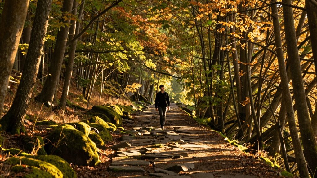 mindful walking sparks creativity