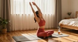 morning exercise alleviates heaviness