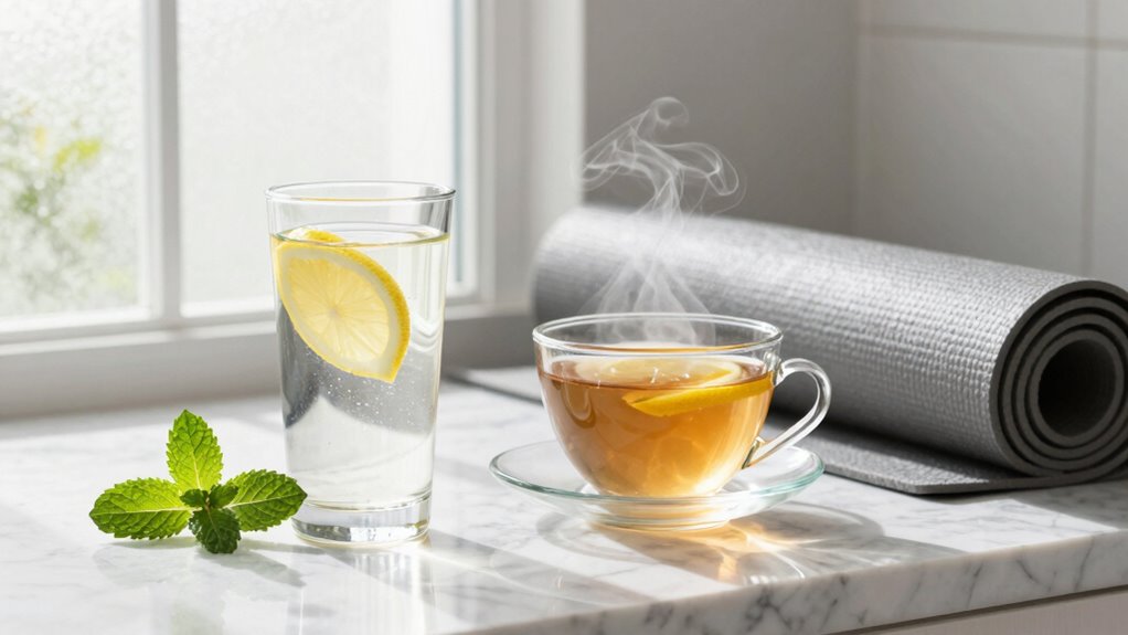 morning hydration and exercise