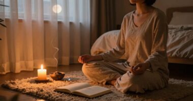 nighttime reflection for healing