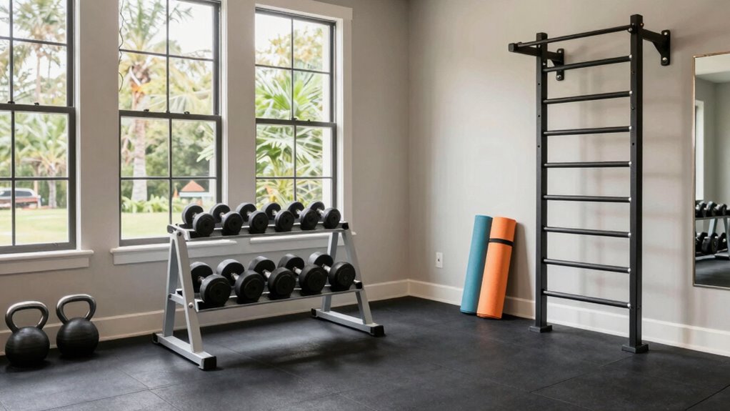 optimize home gym space