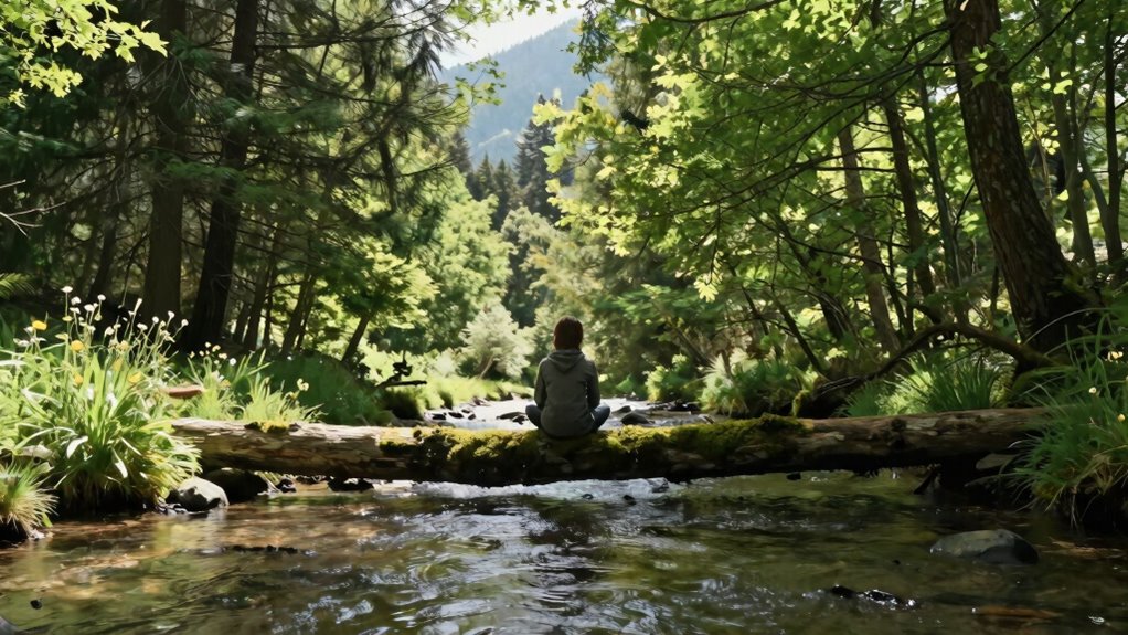 outdoor peace through nature