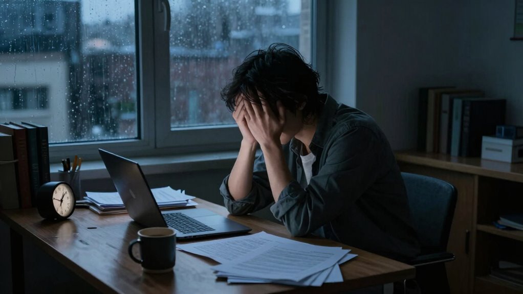 overworking blocks emotional healing