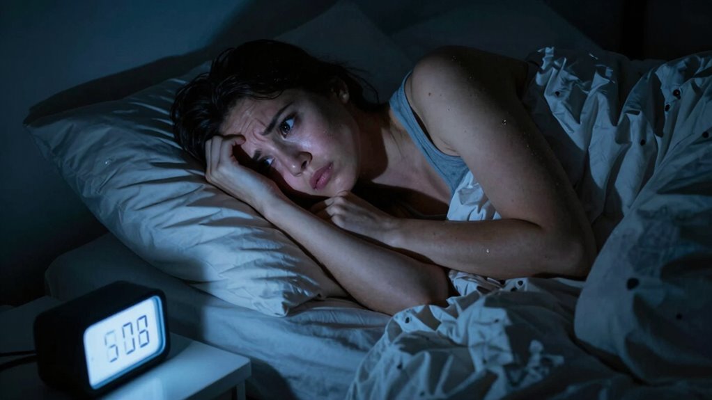physical signs of nighttime anxiety