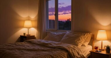 poor bedtime wind down habits