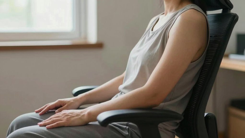 proper ergonomic sitting posture