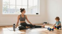 quick manageable parent workouts