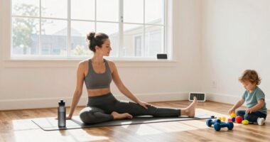 quick manageable parent workouts