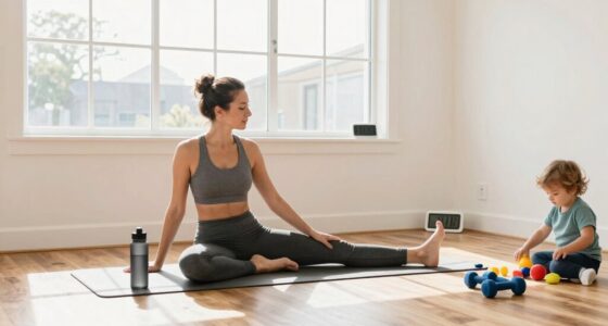 quick manageable parent workouts