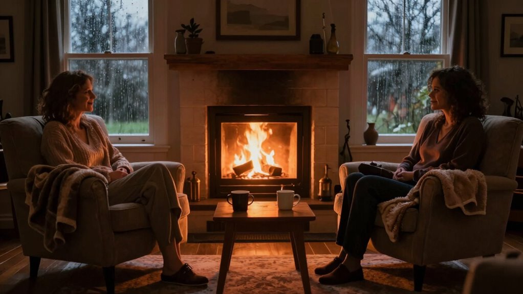 quiet evenings foster honest communication