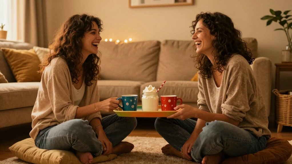 relaxing shared entertainment experiences
