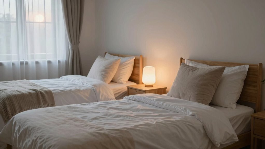 separate beds support healing